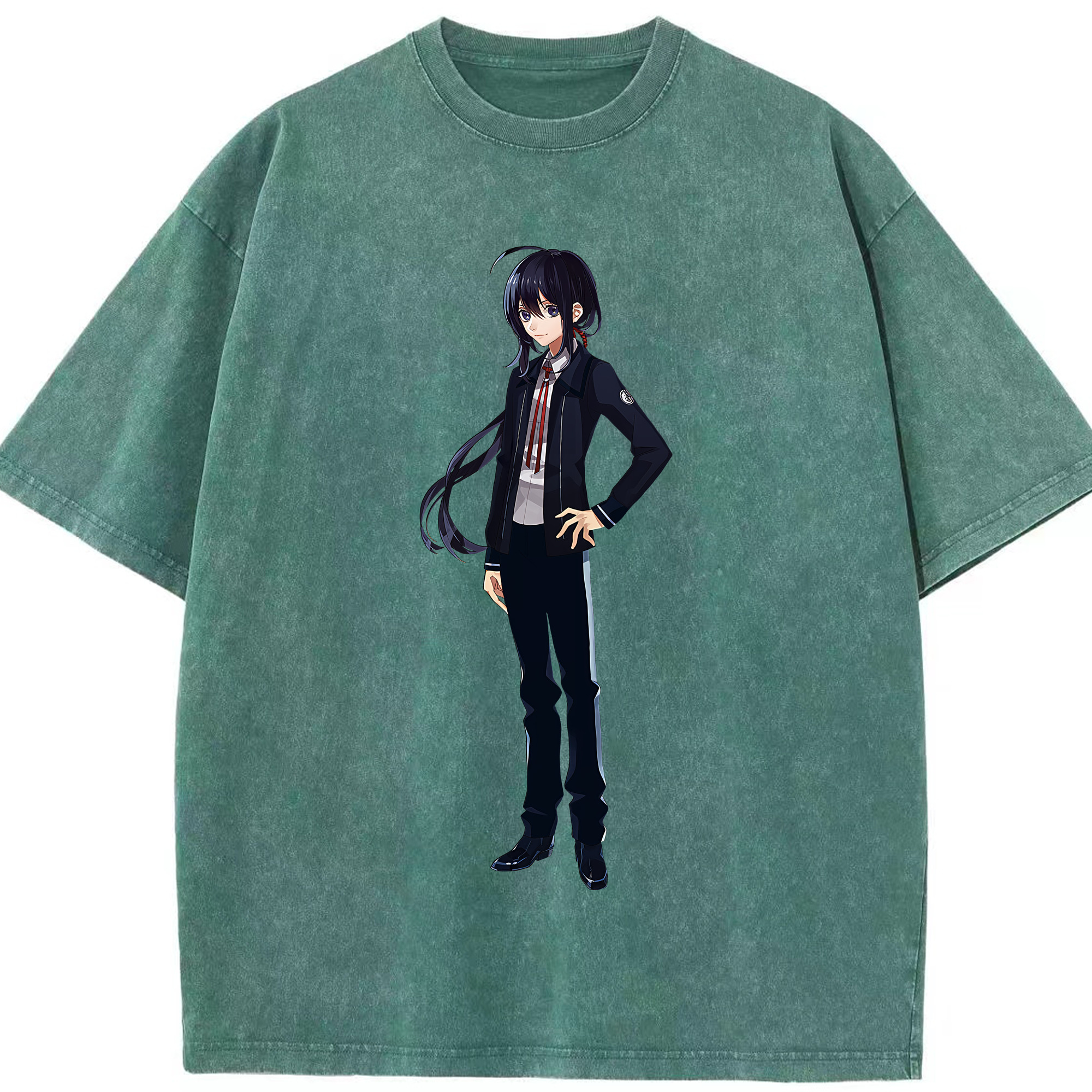 （画像用） 刀剣乱舞 Touken Ranbu 綿100% ヴィンテージ風 半袖Tシャツ（フロントプリント）